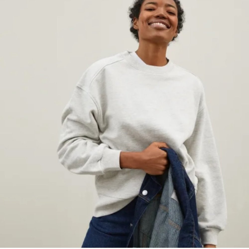 Everlane - the track oversized crew
